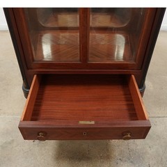 Antique Mahogany Display Cabinet – Original Price $2,000
