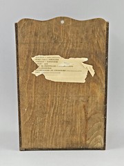 9365032-d Small Wand-Schrank Fächer-schrank Oak 10 5/8×5 7/8×16 1/2in