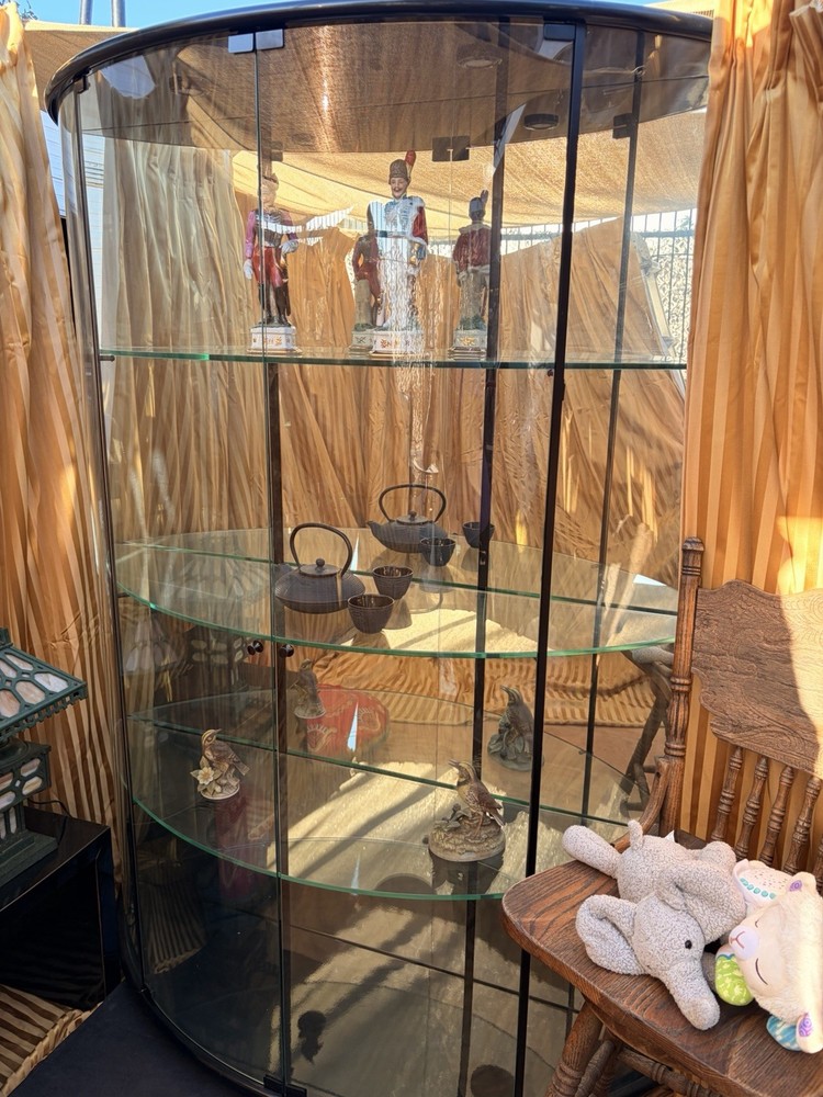 Professional Antique Glass Shelf. Very High Quality And Condition