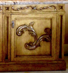 PHYLLIS MORRIS COCKTAIL/ DISPLAY LOUNGE CABINET HANDMADE MARBLE TOP ORIG $40,000