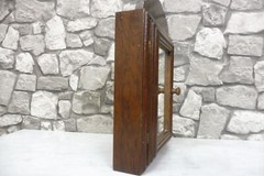 Antique small Key Cabinet Wall Cabinet Bathroom Cabinet oak wood 1920s