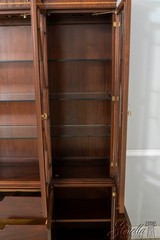 70176: COUNCILL CRAFTSMEN Large 4 Door Mahogany Breakfront Bookcase