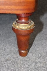 Superb French Breche D Violette Marble Brass Bronze Mounted Vitrine