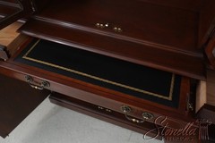 71978: KARGES 4 Door Mahogany Breakfront China Cabinet