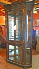 VICTORIAN EASTLAKE CHERRY CORNER CUPBOARD