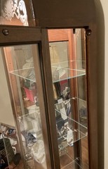 *Local Only* Vintage PHILIP REINISCH Curio Cabinet 72″ x 18″ Bright BEAUTIFUL!
