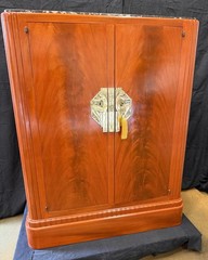 French Art Deco cabinet console table, circa 1925, designed by Clement Goyeneche