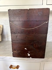 Antique Cabinet 17.5x12x6 Inches Wood Cabinet