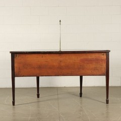 Antique Servant George III Mahogany Ebony Maple Brass XVIII Century England Abou