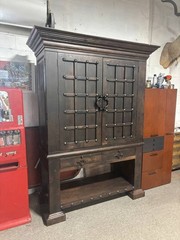 Large Spanish Revival Bar Cabinet