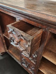 19TH C ITALIAN TUSCAN CHURCH VESTMENT CABINET
