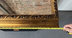 RARE Antique 1900s Hand Made Medicine Cabinet with Mirror Handcrafted Shelves