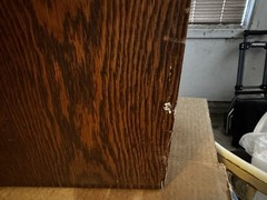 Vintage 1940s Weiss Company Tabletop File Cabinet – Dovetail Drawers, 8.5×14