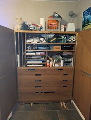 Rare 1950s Original t.h. Robsjohn Gibbings Rectilinear Cabinet Credenza