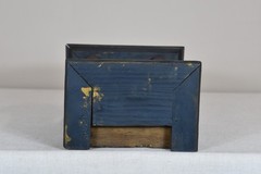 Vintage Hand Made Wooden Clock Display Case Box