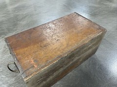 Vintage Library Desk File Cabinet Drawer 18x9x9.5