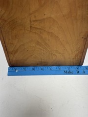 Vintage Wood Wall Candle Box Drawer Heart Cutout Primitive Country Decor Heart
