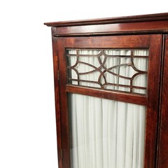Larkin Quarter Sawn Oak Double-Door Bookcase, Arts & Crafts, c. 1905