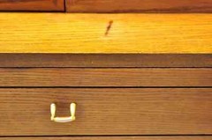 Raymond Loewy Mengel Mid Century Modern Sculpted Oak Bookcase China Cabinet