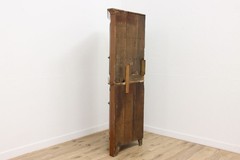Farmhouse Antique Kitchen Corner Cupboard or Pantry Cabinet #55018