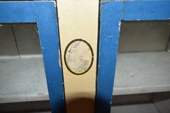 Antique Child Kitchen Cupboard Primitive Painted Toy Cabinet Shabby Chic