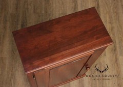 Woxall Woodcraft Custom Solid Cherry One Door Cabinet
