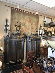 18TH CENTURY PAIR VENETIAN POLYCHROME CABINETS