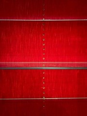 Custom Vintage Mid-Century Modern Mahogany Glass Front Hutch