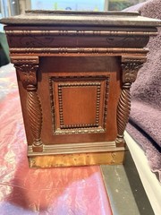 Salesman Sample Whitcomb Cabinet Co. Tobacco Humidor- 1920s Gorgeous Rare