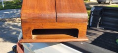 Antique Victorian Era Wooden Stationary Cabinets