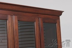 L74043: HENKEL HARRIS Mahogany 4 Door China Cabinet