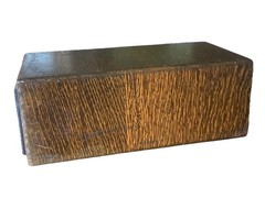 Antique Globe Wernicke Oak Library Card Catalog Drawer FileCabinet Index Box