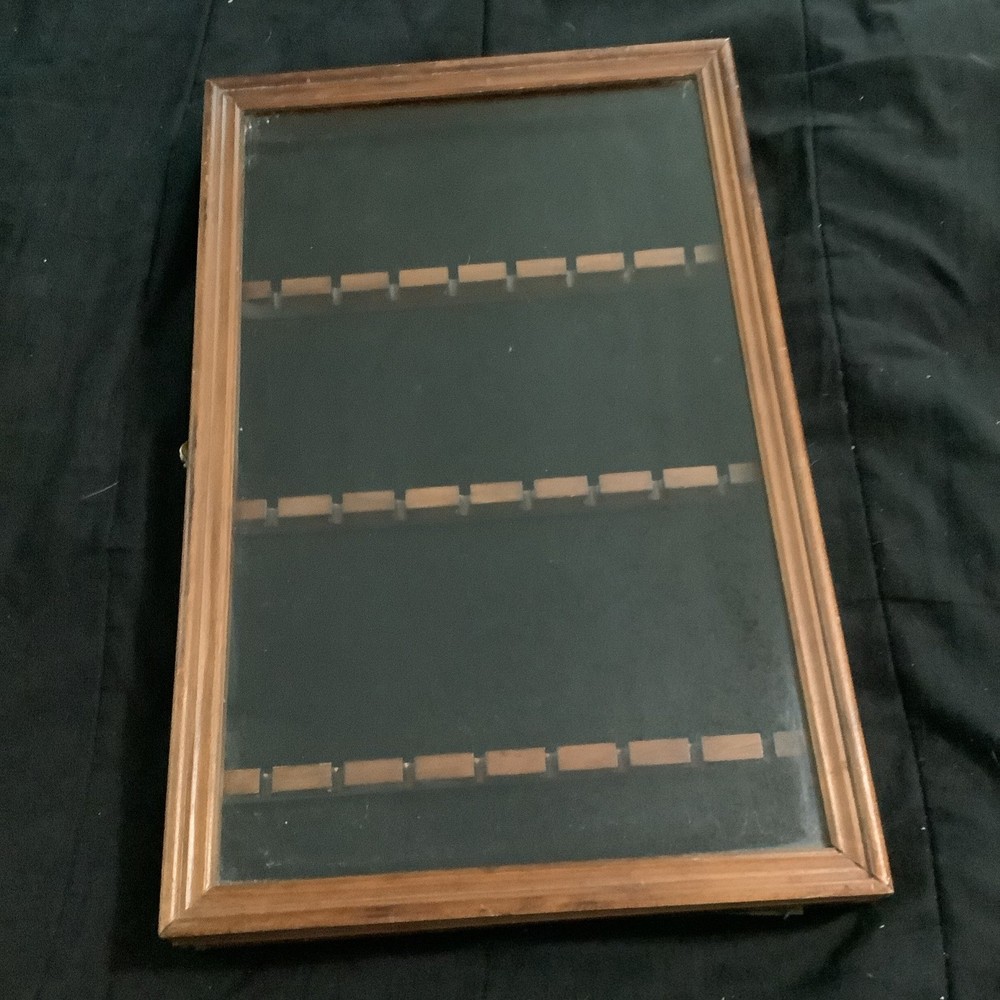 Vintage Spoon Display Cabinet