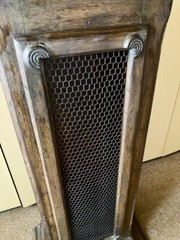 Vintage Pedestal Cabinet Stand
