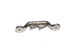 Hoosier Cabinet Hardware Tambour Door Lift Nickel Plated Brass Pull