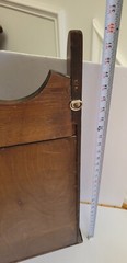 Antique Hanging Wall Shelf Medicine Cabinet Carved 32″ Tall