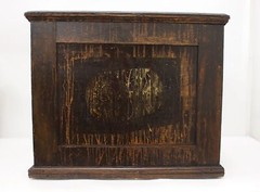Victorian Antique General Store Jewelry Chest Spool Cabinet #53269