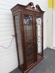 Harden Chippendale Tall Large Display China Cabinet 6606
