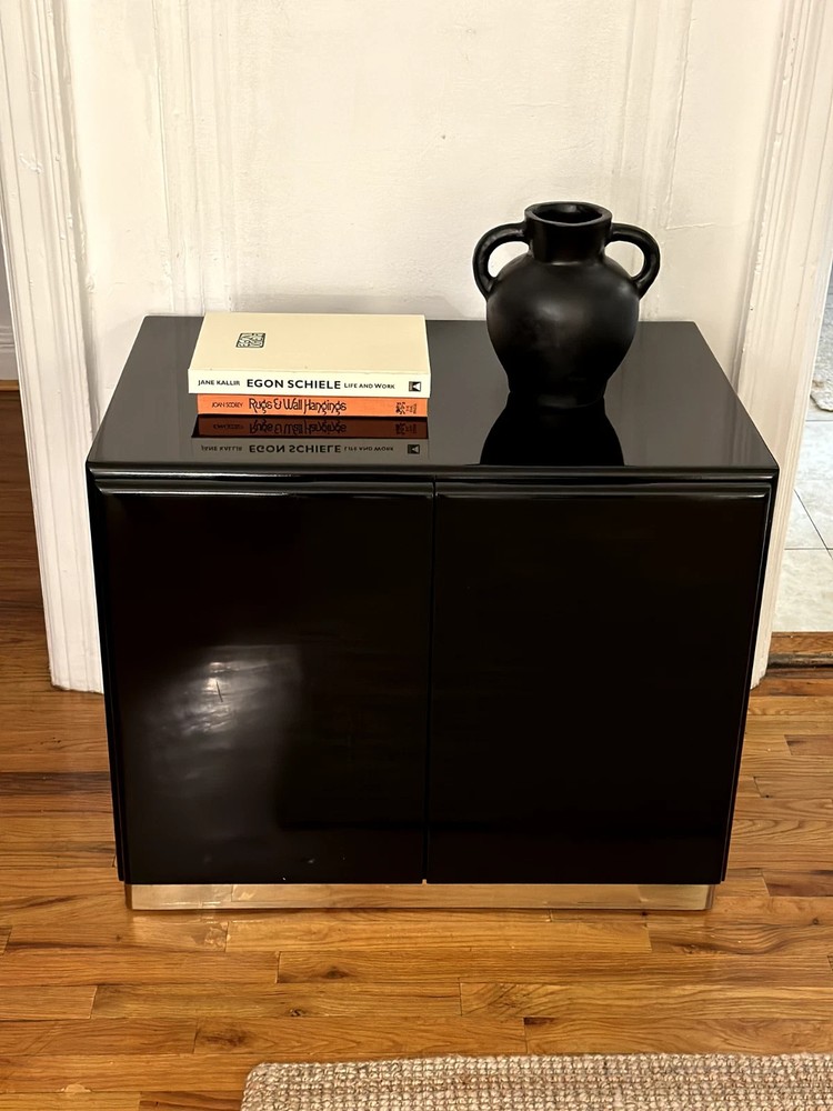 Lacquered Cabinet by Milo Baughman for Thayer Coggin