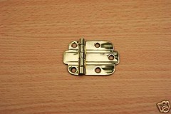 Hoosier Cabinet Hinge Art Deco Wilson Napanee Sellers Pair Brass
