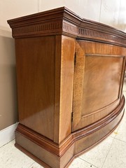 Baker Bowfront China Cabinet