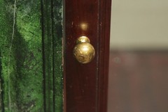 Pair of Neoclassical Built in Display Cabinets