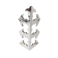 4pcs Vintage Solid Brass Anchor Box Corner Protector Decor Shelf Cabinet Hardwar