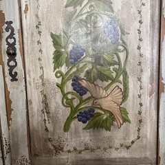 MAGNIFICENT Italian Painted Armoire!