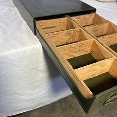 Vintage Safe-T-Stak Industrial Metal File Cabinet By Diebold Inc