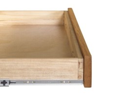 MISSION 2 DOOR 2 DRAWER CABINET – MICHAEL’S CHERRY