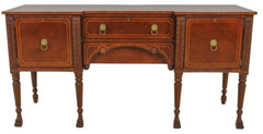 Kindel Irish Georgian Mahogany Sideboard – Paw Foot