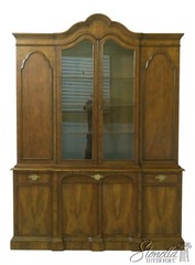 33267EC: BAKER George III English Style Walnut Breakfront