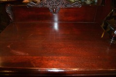 Antique Victorian Mahogany Sheet Music Cabinet