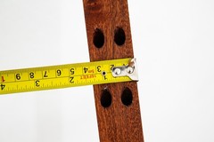Mid Century Danish Modern Cado Wall Unit Single Upright Bracket Shelving Wood